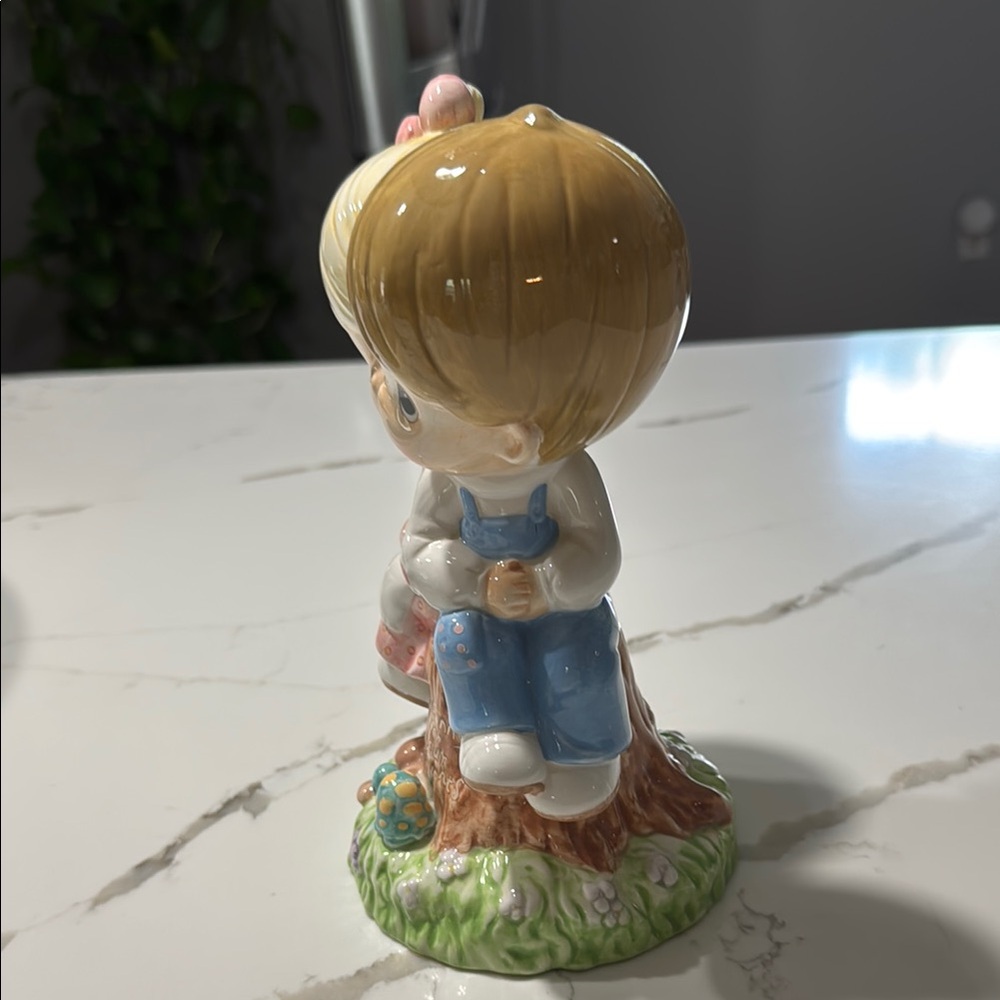 Precious Moments 2002 A Penny For Your Thoughts Ceramic Bank Enesco - Picture 4 of 8